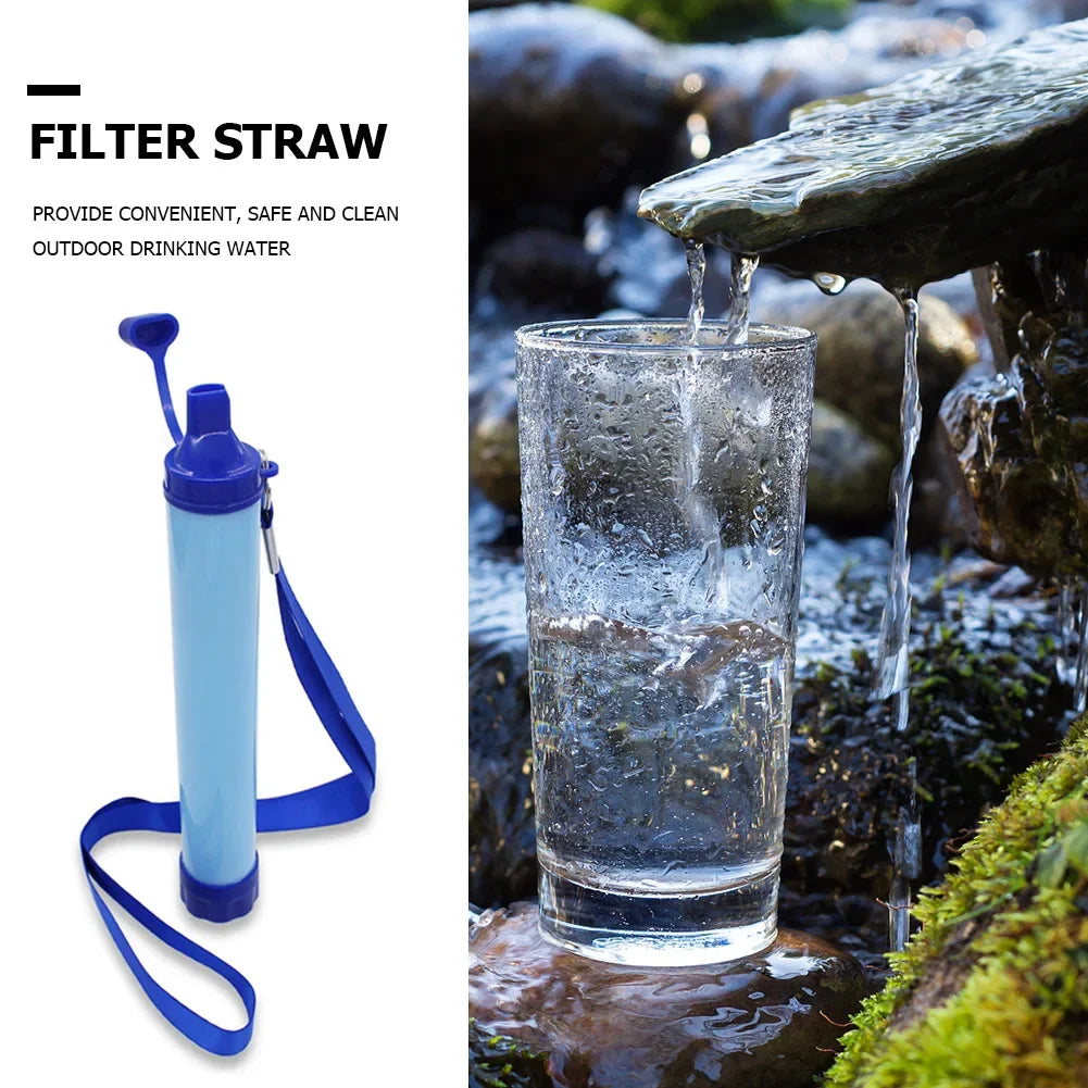Outdoor Camping Emergency Water Filter, Outdoor Life Emergency Filtration, Direct Drinking, Individual Water Purifier, Steriliza