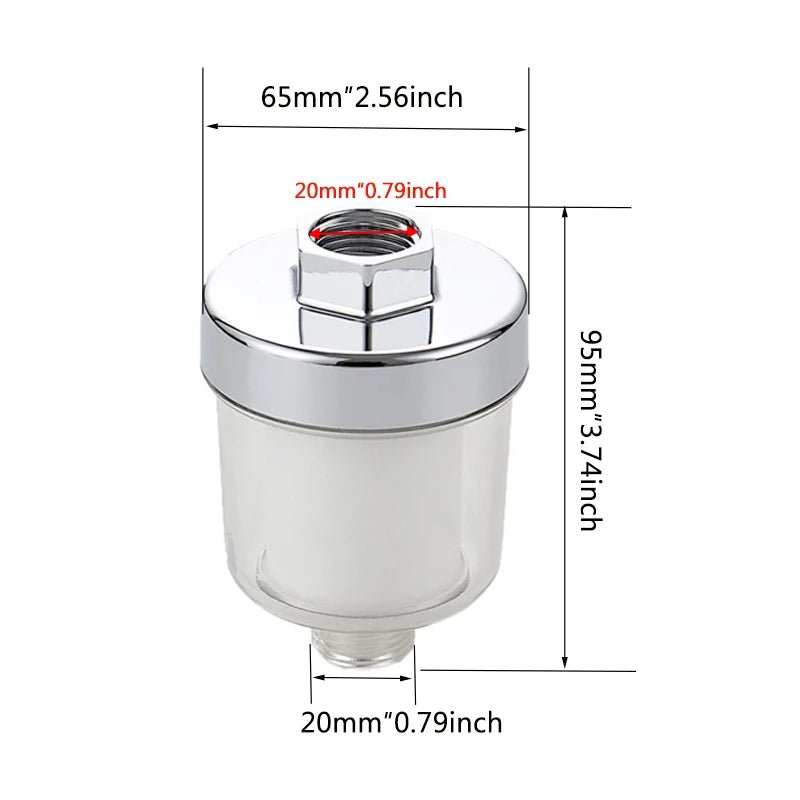 Water Purifier Filter Tap Universal For Kitchen Bathroom Shower Household Filter PP Cotton High Density Practical