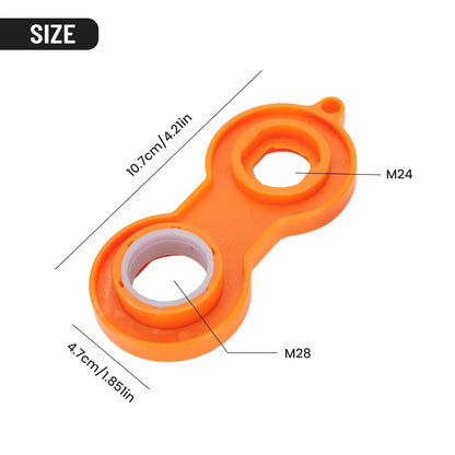 10pcs Water Saving Faucet Aerator Replaceable Filter Mixed Nozzle M24 24mm Thread Bathroom Faucet Bubbler Accessories