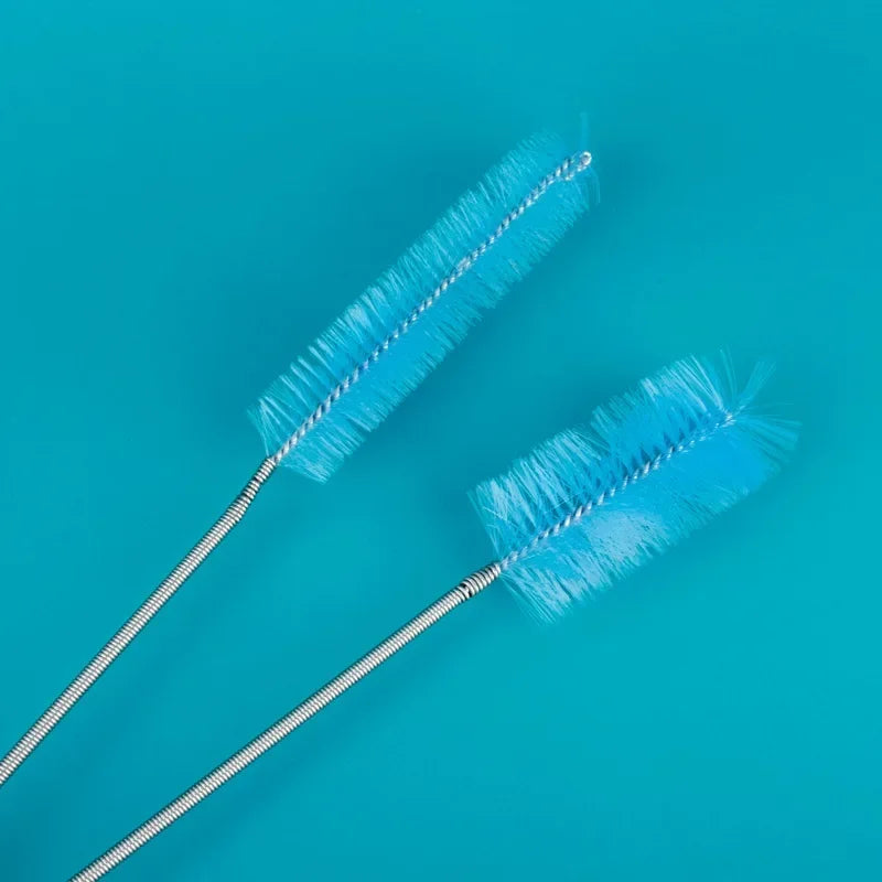 Aquarium Accessories Tank Cleaner Water Filter Flexible Double Ended Hose 90/155/200cm Pipe Cleaning Brush Nylon Air Tube