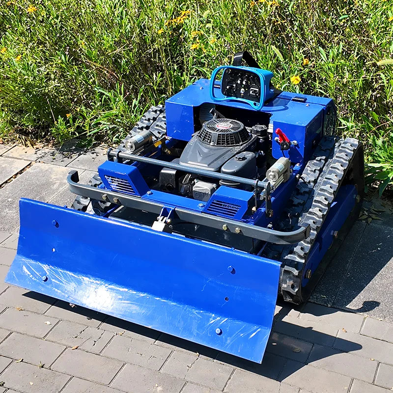 Customized New Arrival Mini Farm 550mm RC Home Robotic Power for Grass Cutting Crawler Lawn Mower
