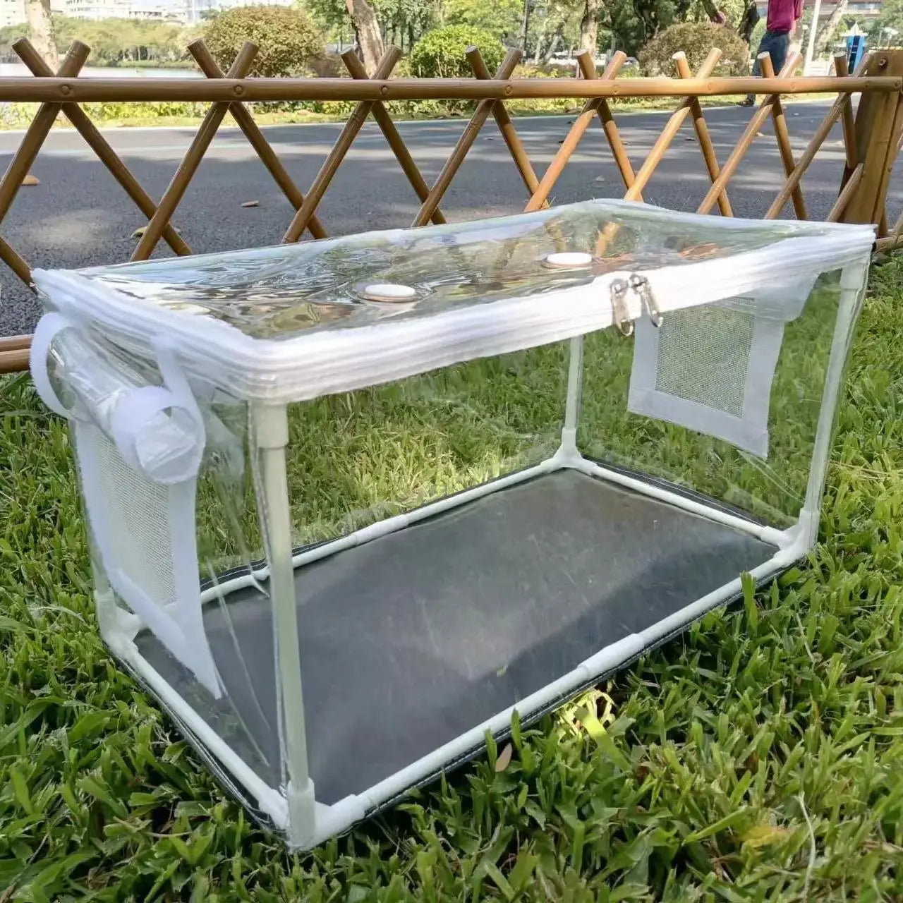 Home gardening, mushrooms, vegetables, small succulent plants, insulation, moisturizing, waterproof greenhouse shed, front door