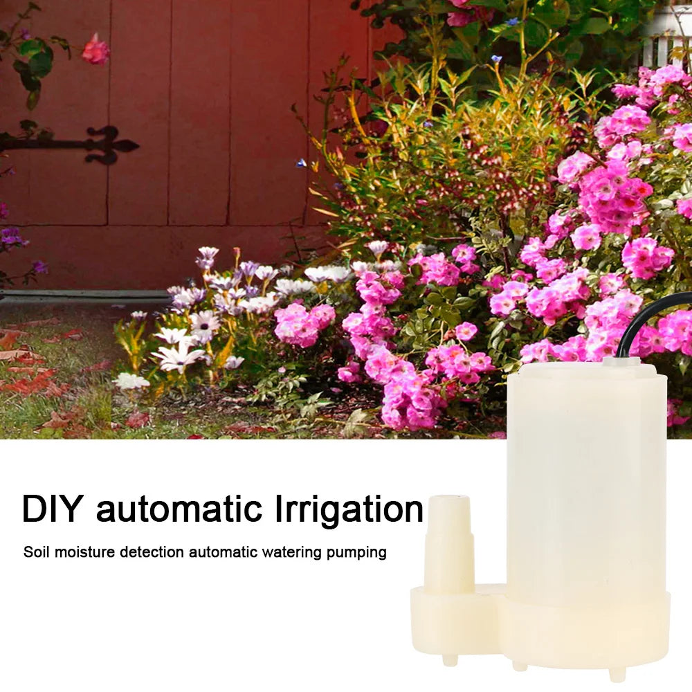 Soil Moisture Detection Garden Drip Watering Automatic Water Pump Module Kit DIY Watering Irrigation System