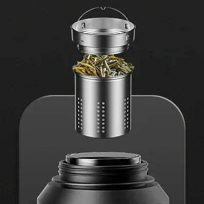 Large Capacity 2L Water Bottle Glass Bottle with Removable Straw, High Borosilicate Glass Water Bottle with Carry Handle for Gym