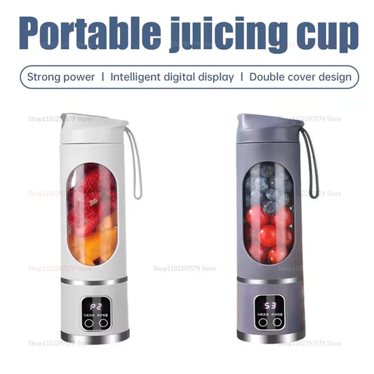 Portable Mini Electric Blender USB Rechargeable Smoothie Juice Machine Milkshake Manufacturer Fresh Healthy Fruit Juice Recipe