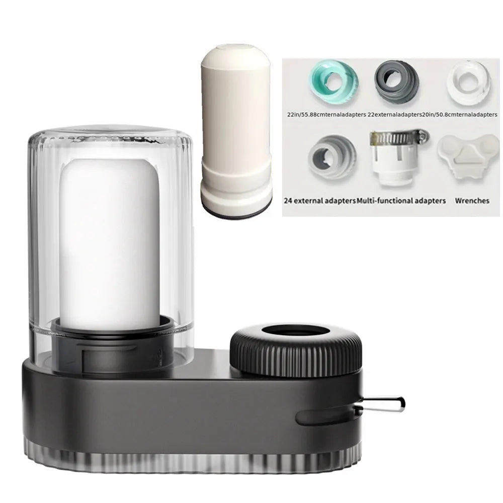 Tap Water Purifier Faucet Water Filter for Sink Kitchen Faucet Washable Ceramic Percolator Bathroom Filtration Purifie Sprayer