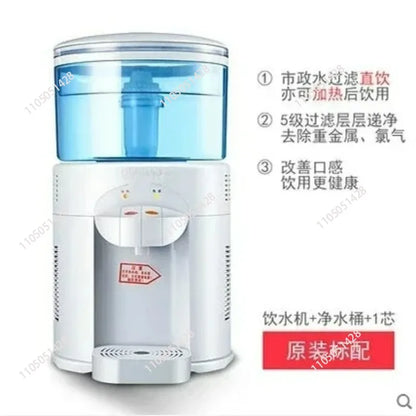 Water Dispenser Desktop Small Household Filter Bottled Water Dispenser Water Purifier Heating Machine Integrated