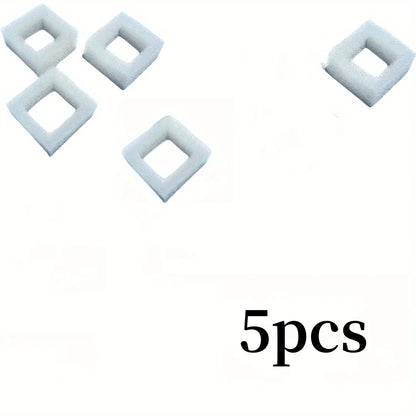 1/510pcs Cat Water Fountain Foam Filters - Compatible with Square Dispensers, Pre-Filtered for Fresh & Clean Drinking Water