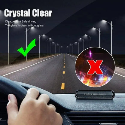 Car Glass Oil Film Remover Glass Polishing Hydrophobic Glass Coating Stain Removal Windshield Clear Window Auto Detailing Tool