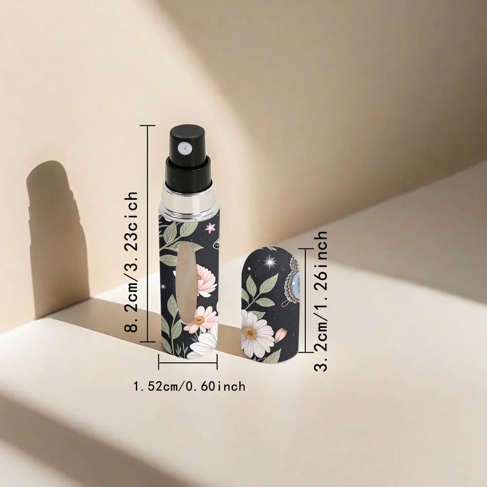 1PC 5ml Mini Perfume Atomizer Travel Portable Spray Bottle Cosmetic Pump Dispenser Bottem To Fill Fragrance Storage Sprayer