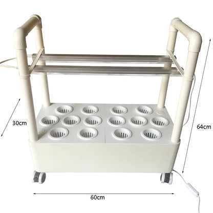 Greenhouse Soilless Hydroponic System Equipment Indoor Vegetable Flower Pot Vegetable Planting Balcony Modular Vertical Garden