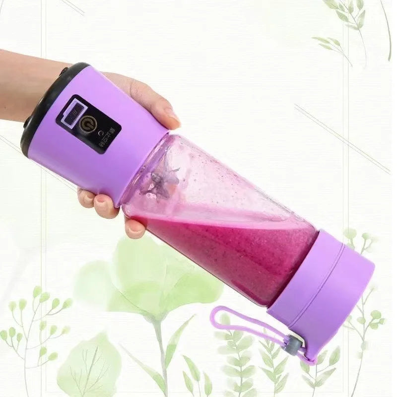 Smoothie Machine Electric Household Juice Maker Wireless Rechargeable Usb Mini Hand Portable Fruit Blender