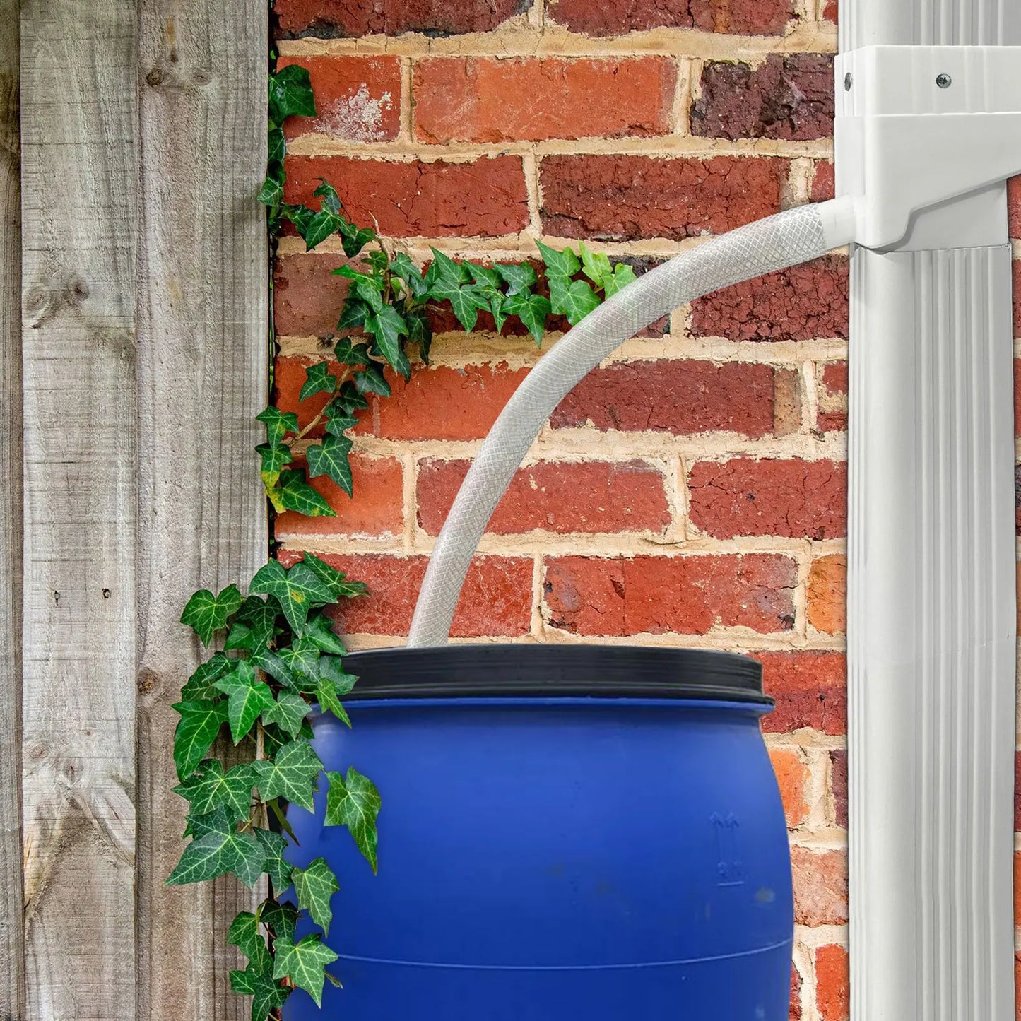 Rainwater Collection System Professional UV Resistant Downspout Diverter Kit for Outdoor Garden Lawn Rain Water Diverter Kit