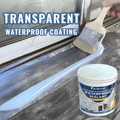 150g transparent waterproof sealant, RV super strong invisible sealant - a multifunctional water leakage repair coating suitable