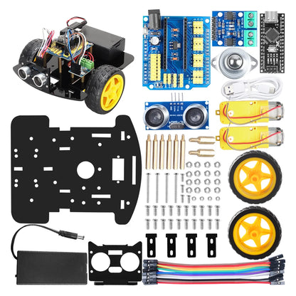 Smart Robot Kit for Arduino Programming Starter Learning Automation Robot Designer Educational Robotics Complete Kits with Codes