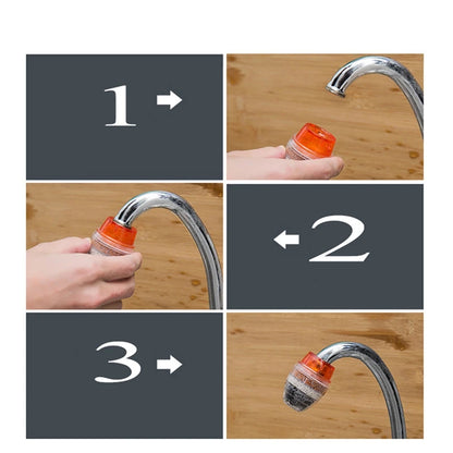 12PCS Faucet Filter 5 Layers For Home Water Purifier Filter Activated Carbon Filtration Tap Water Mini Faucet Filter