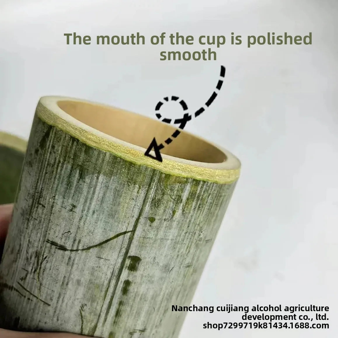 Bamboo tube milk tea cup, ice cream cup, fresh bamboo cup, large diameter bamboo, water cup, home decoration