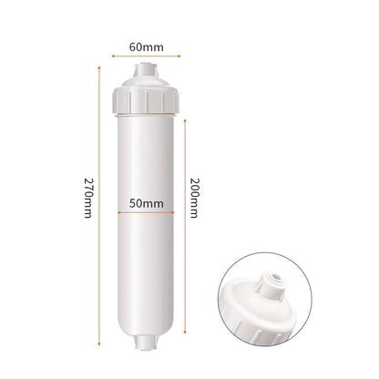 Water Purifier DIY Filter Material Bottle Removable Empty Shell Multifunctional PET Filter Tube Water Dispenser Accessories