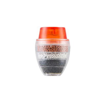 5 Layers Activated Carbon Water Purifier Kitchen Tap Filter Bathroom Faucet Mount Filters Purification Tool for Home Use