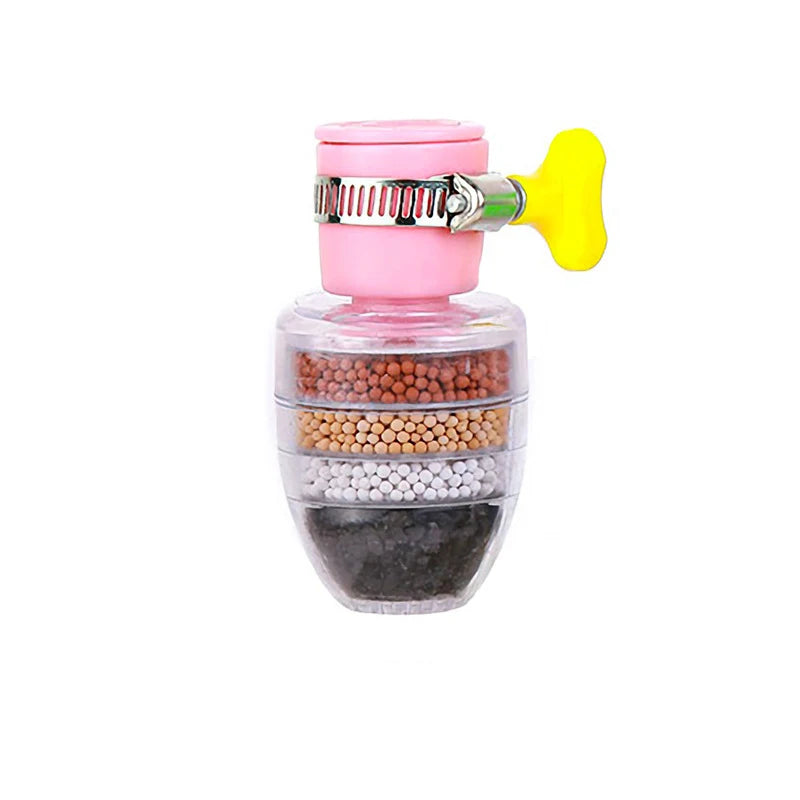 1pc Water Filter Suitable For 16-22mm Kitchen Faucet, Mini Tap Water Clean Purifier, Water Tap Heads Carbon Filter