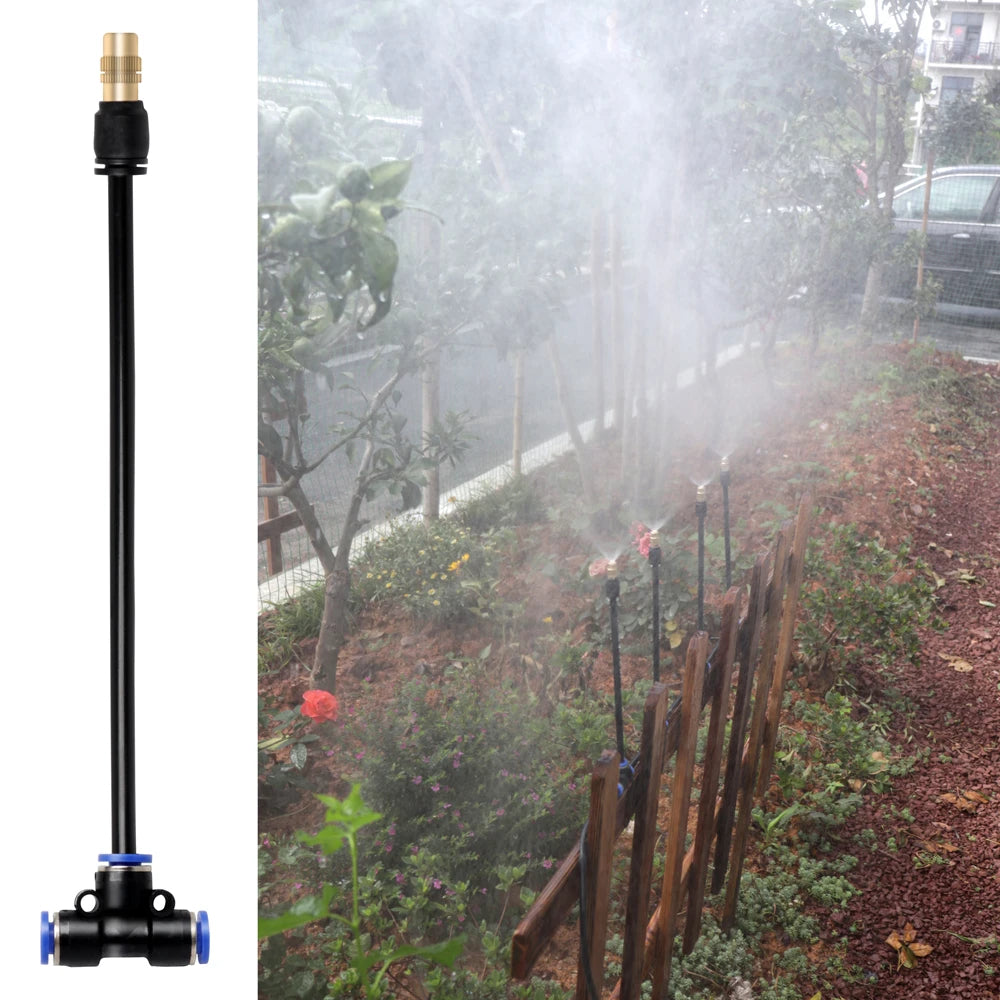 10-30M Universal Automatic Irrigation Sprinkler Kit Rotating Copper Nozzle Garden Balcony Atomization Sprinkler Watering Kits
