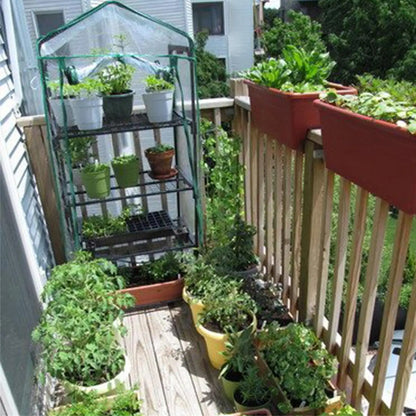 Green House Cover Clear Plant Greenhouse PVC Durable Greenhouse Parts & Accessories Portable Indoor Greenhouse for Home Outdoor