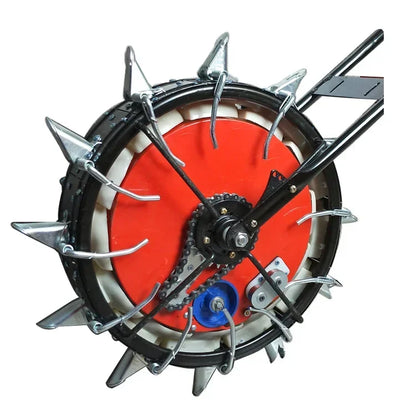 Farm Agriculture Hand Tools Manual Seeder Corn Planter With Fertilizer Box Hand Push Single Row