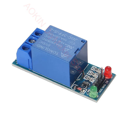 Automatic Irrigation DIY Kit Capacitive Soil Moisture Sensor 1Channel Relay Module Water Pump Vinyl Tubing for Garden Watering