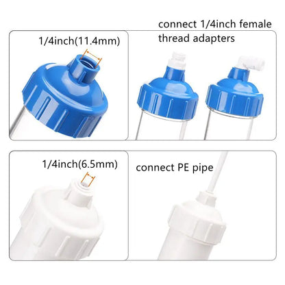 Water Purifier DIY Filter Material Bottle Removable Empty Shell Multifunctional PET Filter Tube Water Dispenser Accessories