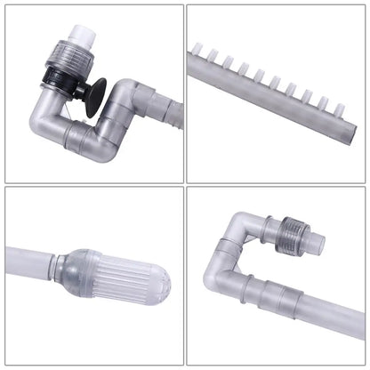 Fish Tank Cleaner Accessories Aquarium Tube Filter Inlet Outlet Accessories Water Inflow Outflow Tube External Canister Parts