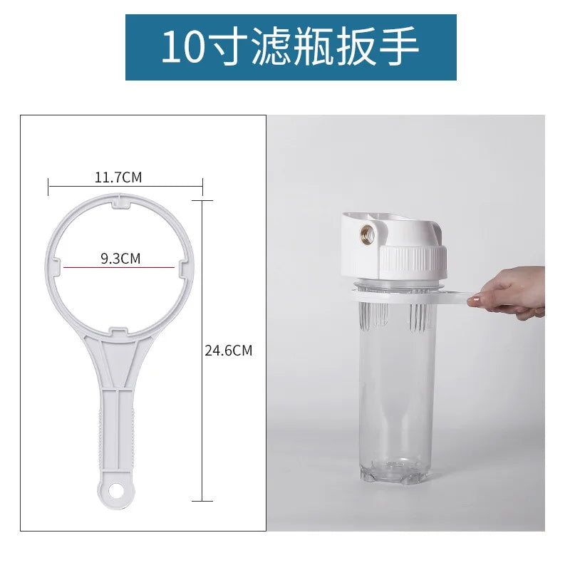Universal 10 Inch Filter Bottle Water Purifier Wrench RO Filter Bottle Element Opening Tools Water Purifier Accessories