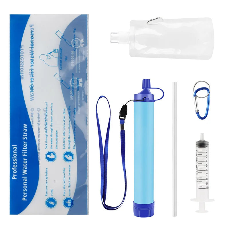 Outdoor Camping Emergency Water Filter Outdoor Life Emergency Filtration Direct Drinking individual Water Purifier Steriliza