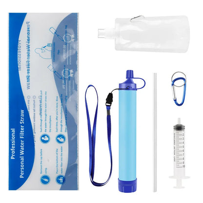 Outdoor Camping Emergency Water Filter Outdoor Life Emergency Filtration Direct Drinking individual Water Purifier Steriliza