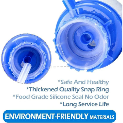 Hand Press Pump Outdoor Drinking Water Water Filters for Bottled Water Dispenser 5-6 Gal Home Office Kitchen and Home Use