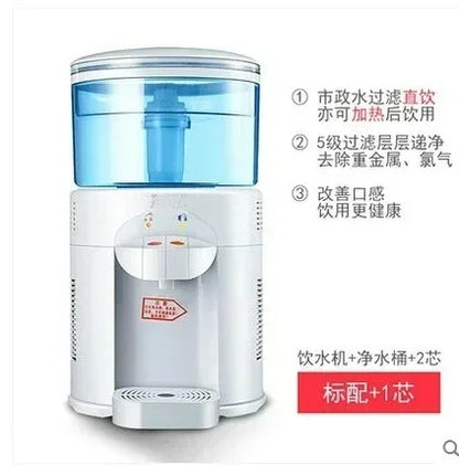 Water Dispenser Desktop Small Household Filter Bottled Water Dispenser Water Purifier Heating Machine Integrated