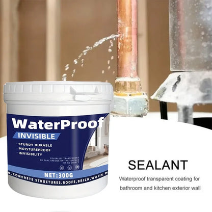 100/300g MultiFunctional Waterproof Sealant-Fast Drying,Strong Adhesion,Odorless and Transparent,Durable in High for Roof,Timber