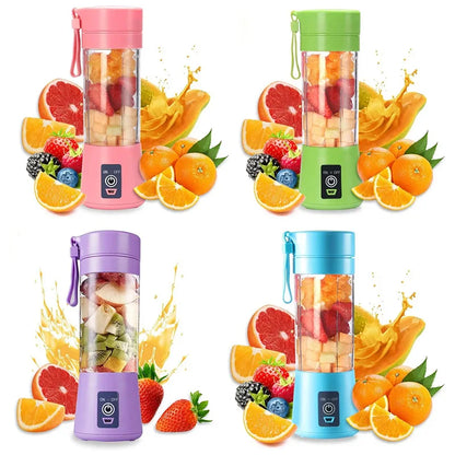 Smoothie Machine Electric Household Juice Maker Wireless Rechargeable Usb Mini Hand Portable Fruit Blender