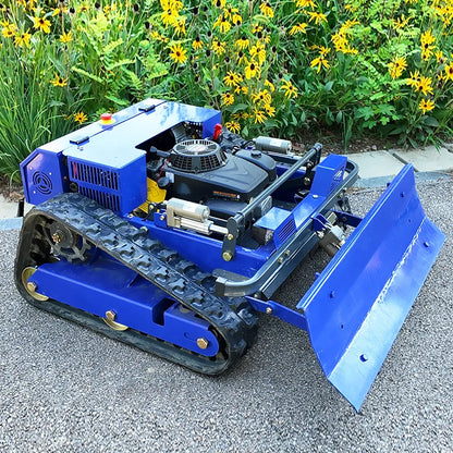 Customized New Arrival Mini Farm 550mm RC Home Robotic Power for Grass Cutting Crawler Lawn Mower