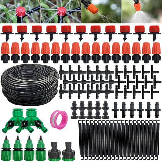 Irrigation System Garden Tools Drip Watering Kits Automatic Watering Hose With Adjustable Convenient Installtion Saveing Water