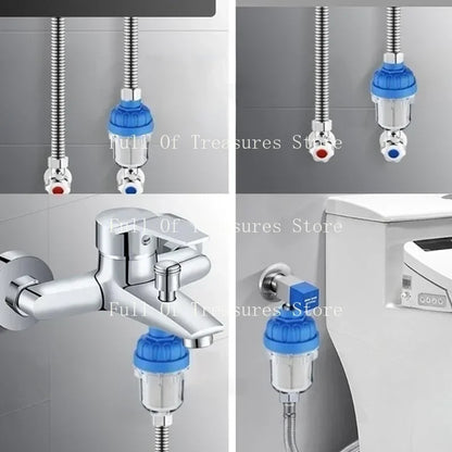 Gas Electric Water Heater Pre-filter Washing Machine Faucet Water Purifier Stainless Steel Cartridges Shower Head Scale Filter