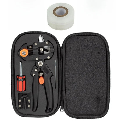 Professional Garden Grafting Tool Kit 2 in 1 Farming Pruning Scissors Shears Set Fruit Tree Secateurs Durable Grafting Knife Kit