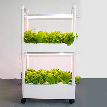 Greenhouse Soilless Hydroponic System Equipment Indoor Vegetable Flower Pot Vegetable Planting Balcony Modular Vertical Garden