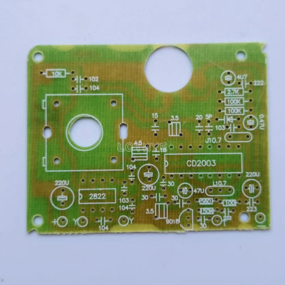 FM Radio Production Kit Radio Receiver DIY Electronic Kit Teaching Training Circuit Board Electronic Assemble Set Kit DIY Parts