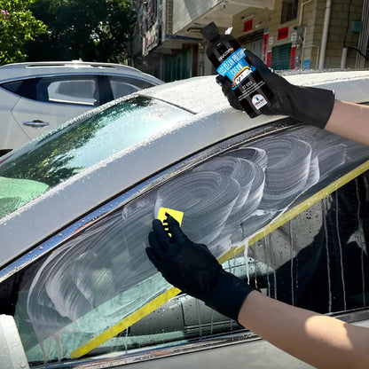 Car Glass Oil Film Remover Glass Polishing Hydrophobic Glass Coating Stain Removal Windshield Clear Window Auto Detailing Tool
