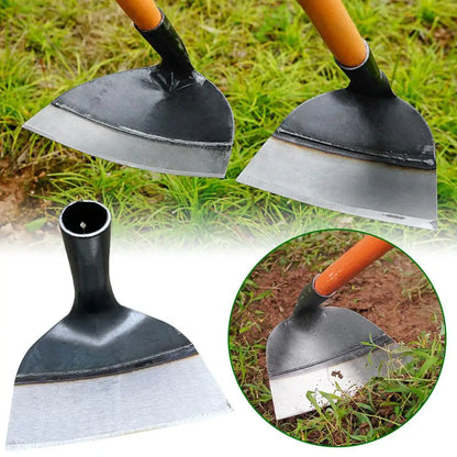 Heavy-Duty Steel Farm Hoe Agricultural Weeding Hoe Planting Vegetable Gardening Loosening Soil Weeding Tools For Agricultur N0U9