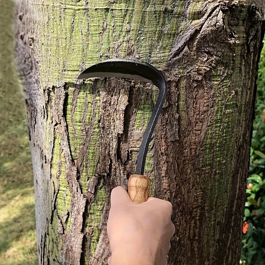 Farm Tools Hoes Triangle Furrow Hoe Household Agricultural Weeding Hoe Planting Vegetable Gardening Loosening Soil Weeding Tools