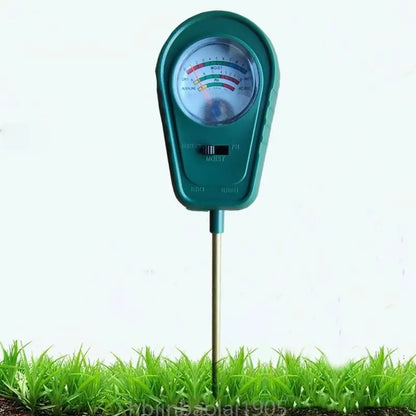 E74E Soil PH Meter Upgraded 3-in-1 soil teater kit with Moisture Fertility & PH Test Gardening Tool kit for Garden Farm Lawn