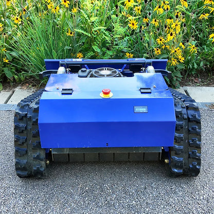 Customized New Arrival Mini Farm 550mm RC Home Robotic Power for Grass Cutting Crawler Lawn Mower