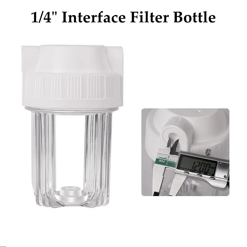 5 Inch Transparent Bottle Water Purifier Pre-filter Water Dispenser Primary Filter Bucket Water Purification Machine Accessories