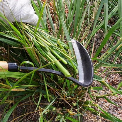 Farm Tools Hoes Triangle Furrow Hoe Household Agricultural Weeding Hoe Planting Vegetable Gardening Loosening Soil Weeding Tools